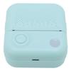 Portable Thermal Printer Rechargeable Printing Machine for Photo Document Shipping Label Built in 1200mAh Battery Cyan