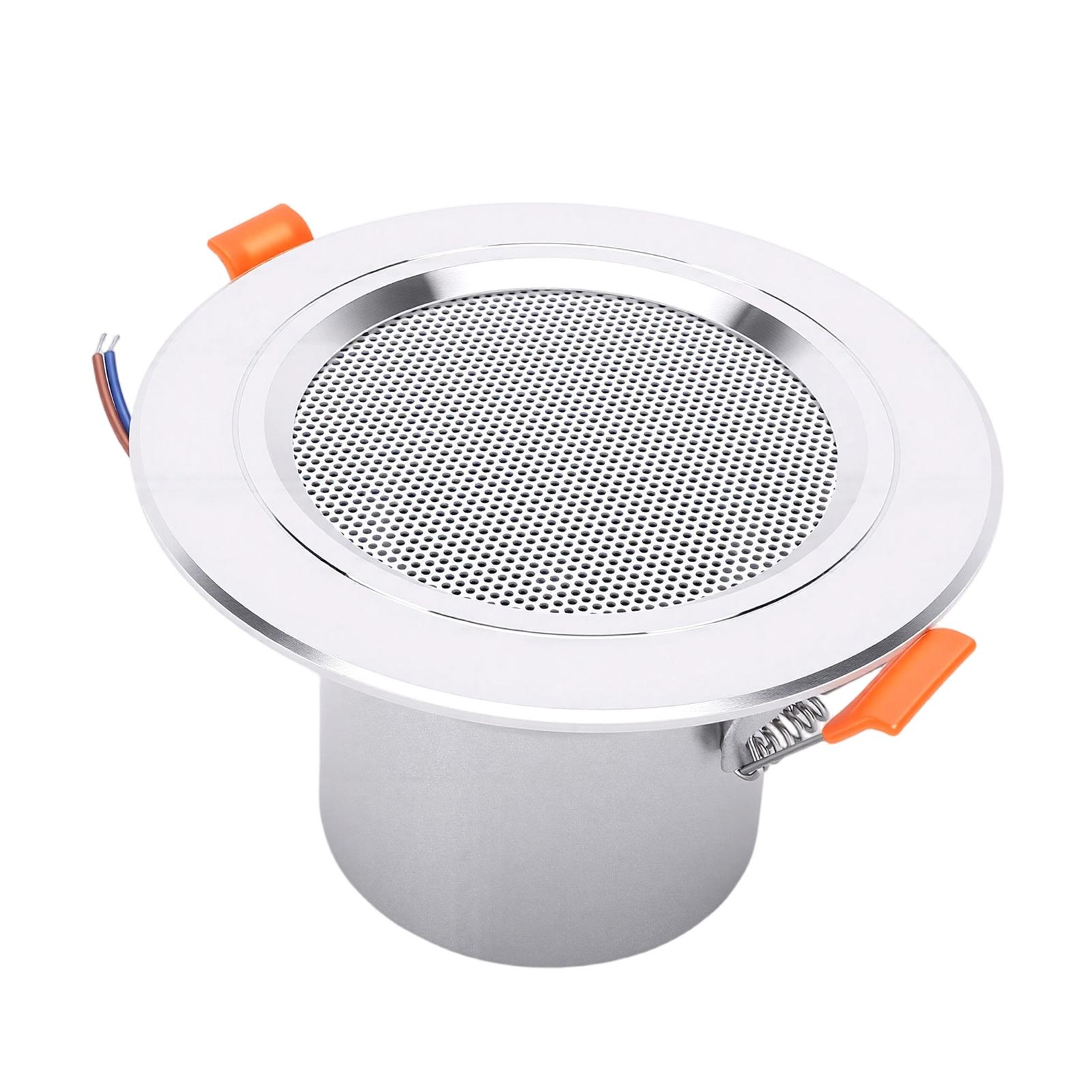 

3 Inch Ceiling Speaker 10 12W Background Music Playback Round In Ceiling Speaker for Home Theater Commercial