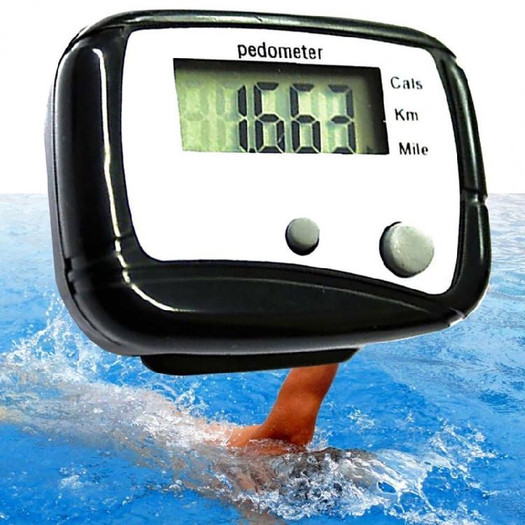 Simple Step Counter Walking Pedometer Accurate Fitness Trackers with Clip Portable Outdoor Accurate Step Counter