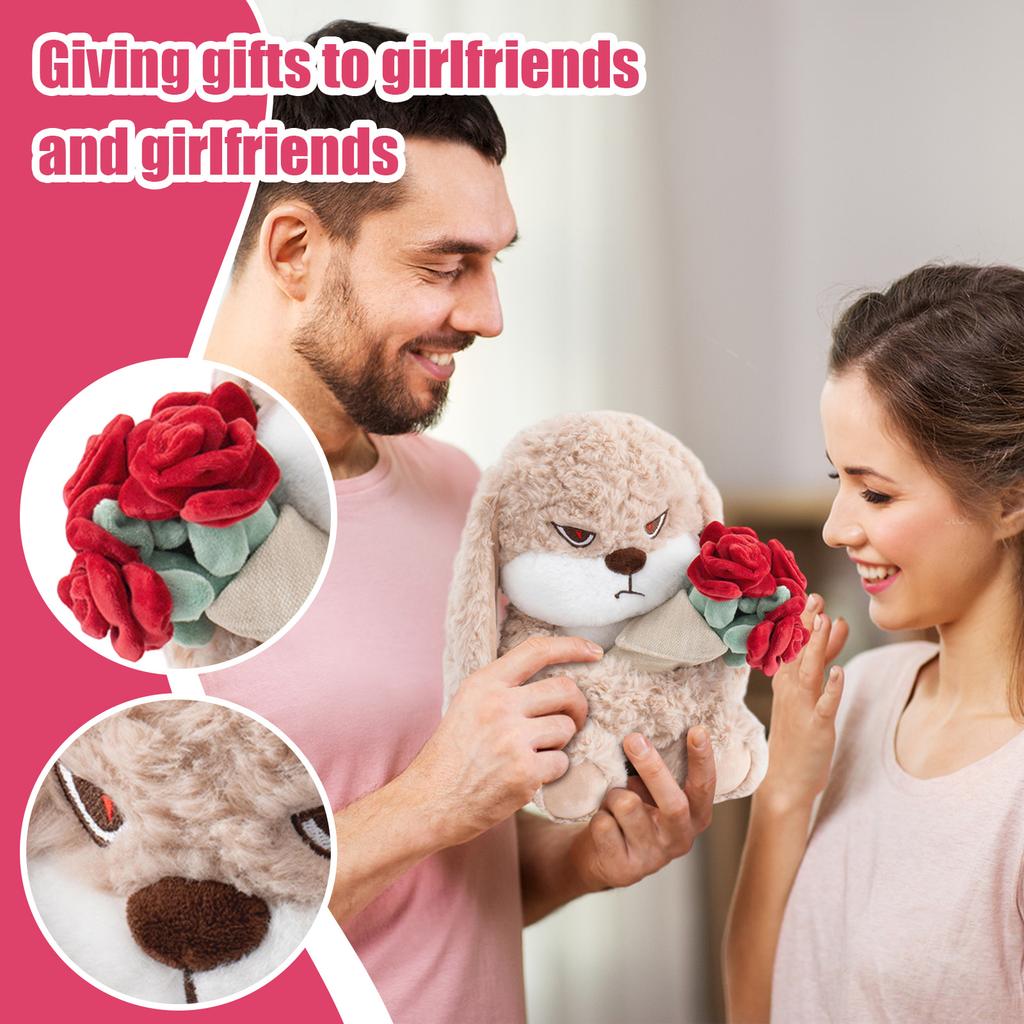 Rose Drop Doll Cute Plush Toy, Plush Toy, Rose Doll