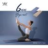 ALINCO Yoga Mat, 6mm, for Strength Training, Stretching, and Yoga (WBF606T)