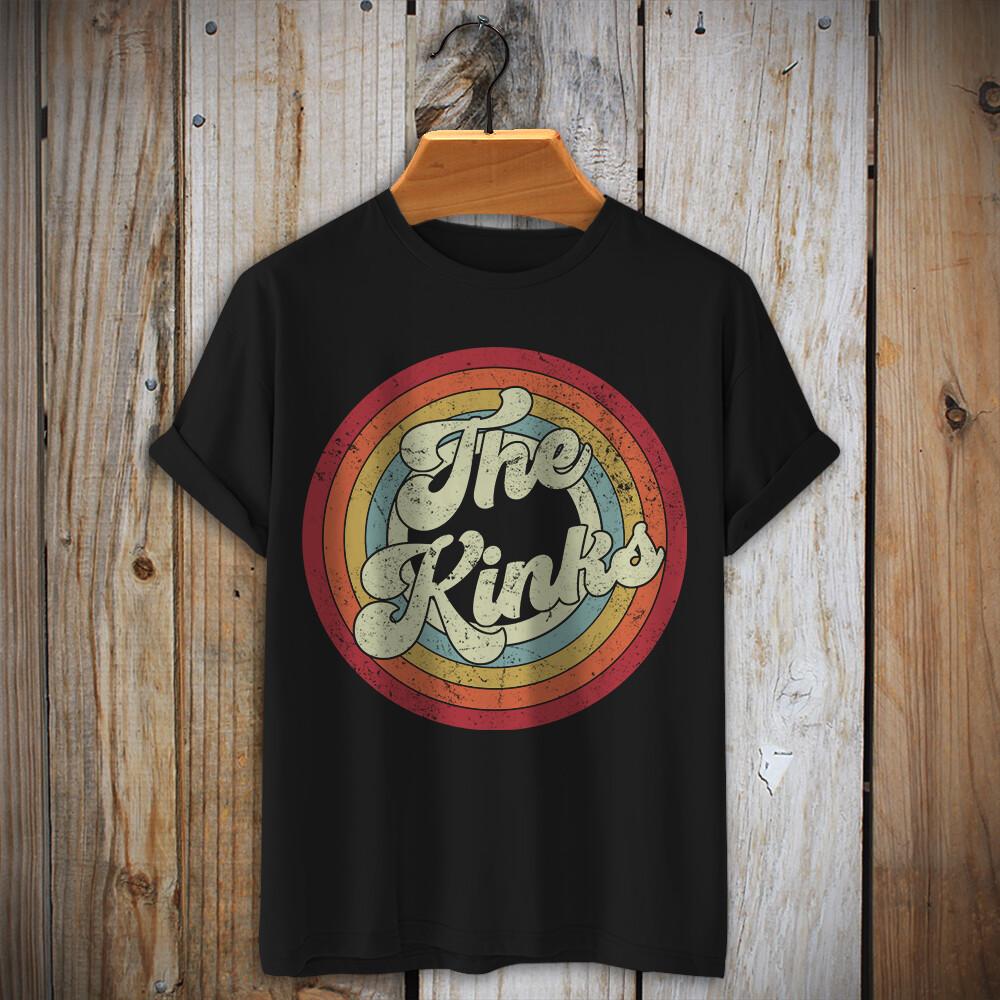 Rock Band The Kinks T-shirt Ray and Dave Davies Face to Face Something Else XL