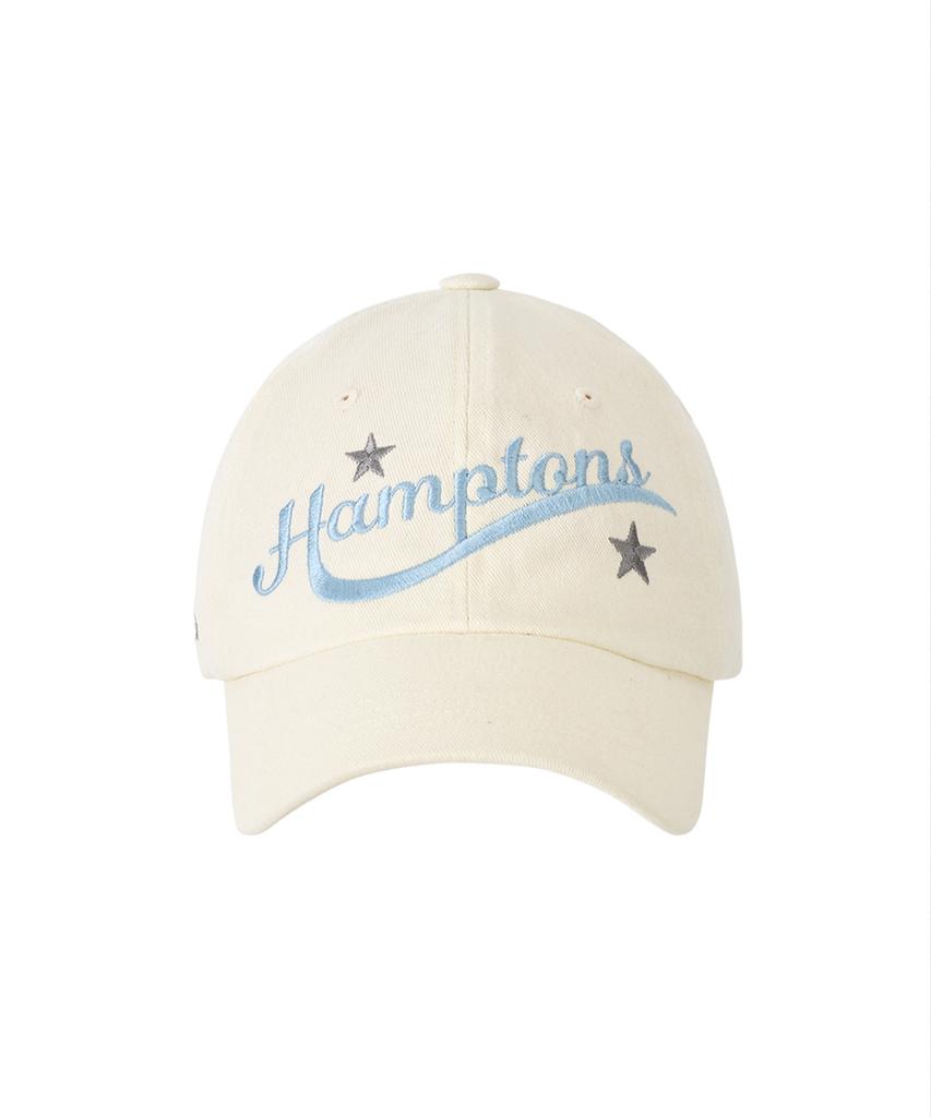 SALON DE YOHN Hampton Ball Cap_ Ivory