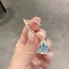 Creative Women Men Fashion New Elegant Music Notation Crystal Badges Buckles Elegant Lady Exquisite Rhinestone Pin