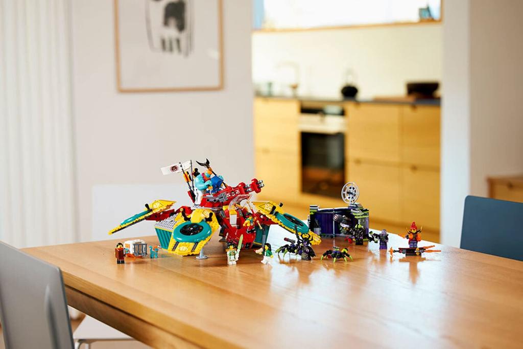 LEGO Monkie Kid Drone Buster 80023 Toy Blocks Gift Airplane for Boys and Girls Ages 10 and Up