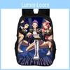 Hunter Witches Kpop Backpack With Oxford Fabric And Breathable Cushion Straps For School Students