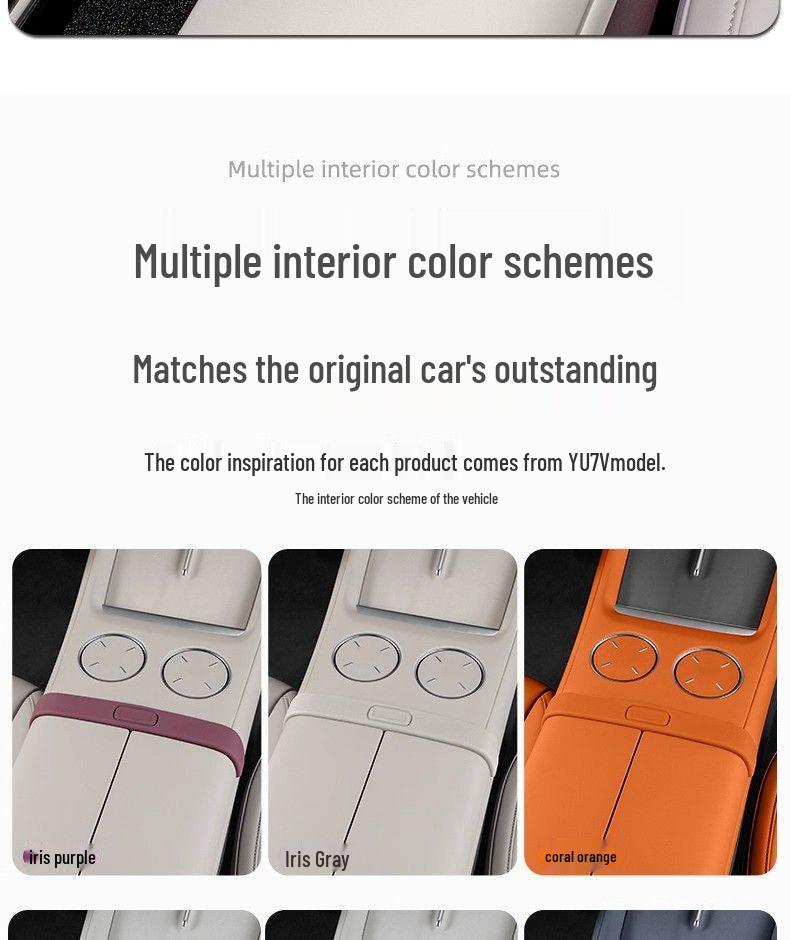 Silicone Protective Pad for YU7 Center Console Armrest Box Button