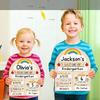 Beginning Day Of Education Sign Wooden Writing Panel For Kindergarten Preschool And Primary Kids With Marker Included