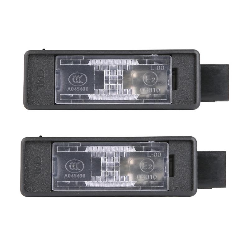 Brand New  Number Plate Lamp License Plate Lights 6340F0 For Peugeot 207 301 307 308 3008 508 Citroen C2 C4 Sega