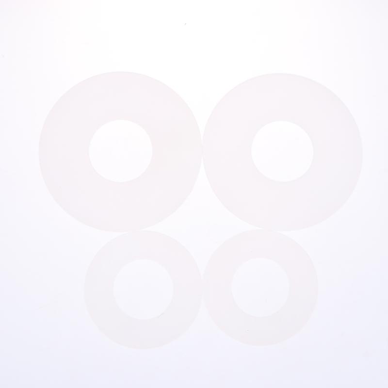 2/4Pcs Leak Prevention Water Valve Rubber Gasket Universal Water Stop Seal Ring Waterproof Gasket Cisterns Flat Seal Flush Valve