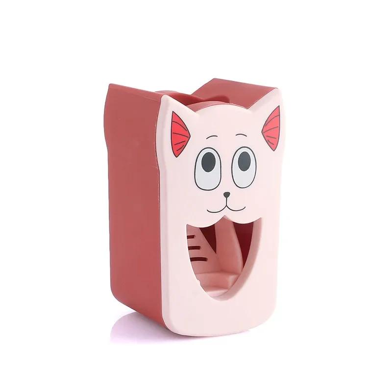 1 Pcs Animal Easy Toothpaste Dispenser Automatic Toothpaste Squeezer Wall Mount Portable Cute Multicolor Dust-proof Children
