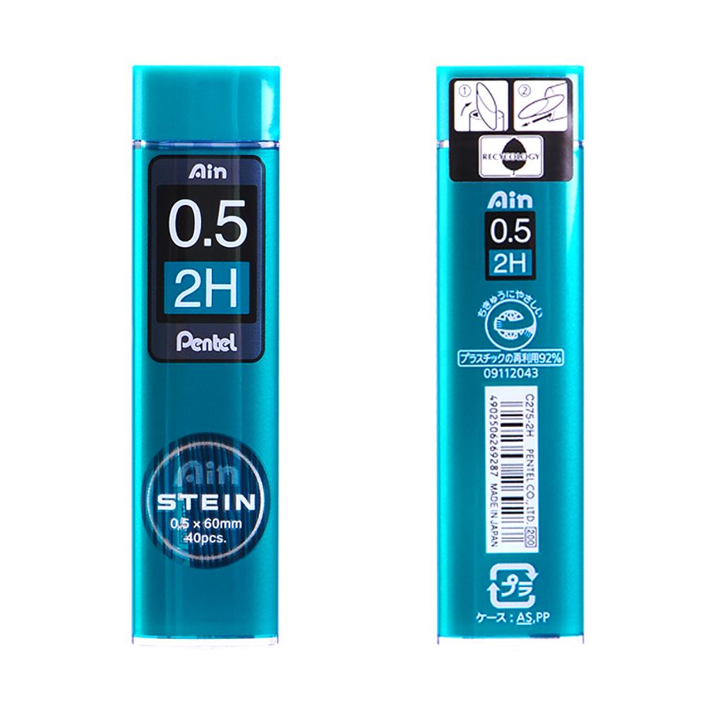 1 Pcs Pentel Mechanical Pencil Core C275 Extremely Fine Hb/2b Black Resin Lead Core Stein 0.3/0.5/0.7/0.9mm Stationery Supplies