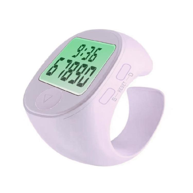 

Convenient Electronic Finger Counter 5 Digit Rings with Timekeeping Function for Religious Observances and Praying білий
