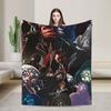 S-Sleep T-Token Blanket Quality Super Warm  Throw Blanket Autumn Children Outdoor Fluffy Bedspread