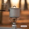 Portable Aluminum Alloy Milk Pot for Outdoor Camping and Picnics - Lightweight Kettle and Stew Pot