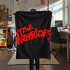 1PC The Warriors Print Flannel Blanket, High quality All Seasons, Home Decor, Warmth and Comfort, Perfect for Christmas Gifts