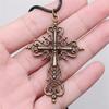 Kreuz Ankh Antikes Ägyptisches Amulett Anhänger Antike Bronze Metall Brautkragen Halskette Bestseller