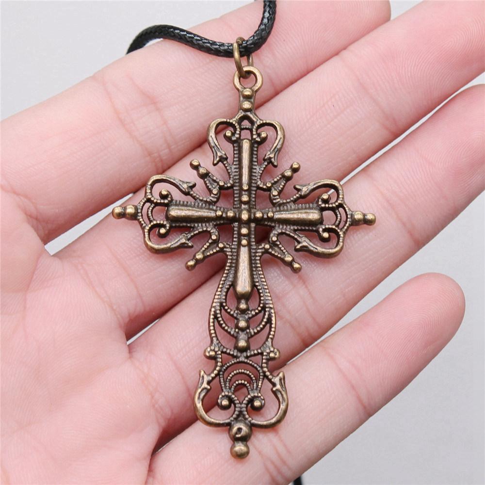 Kreuz Ankh Antikes Ägyptisches Amulett Anhänger Antike Bronze Metall Brautkragen Halskette Bestseller