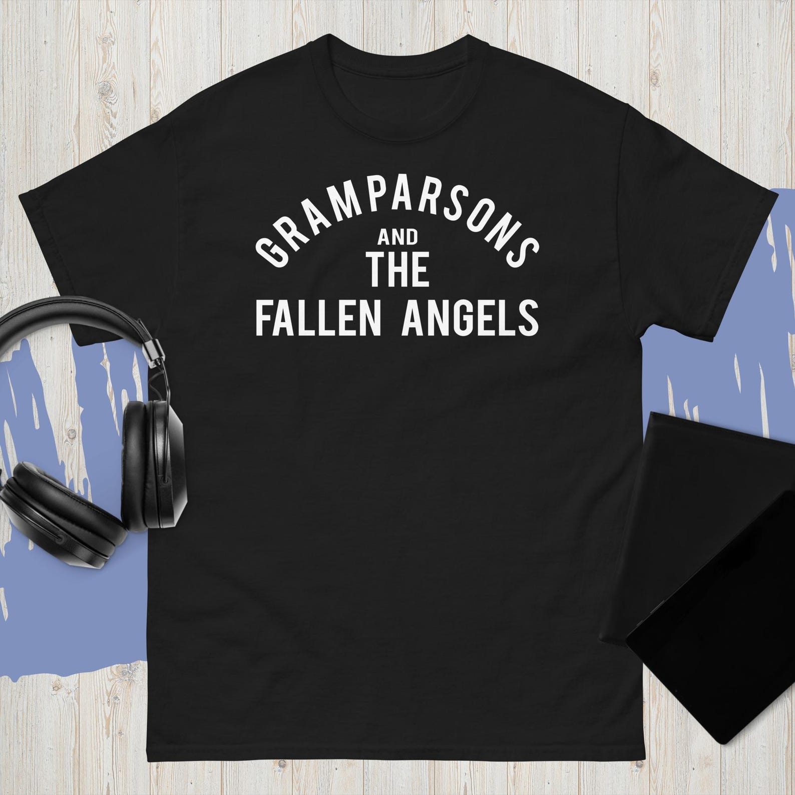 New Gram Parsons And The Fallen Angels Folk Rock Retro T Shirt 2XL