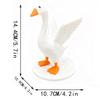 Lovely Magnetic Gooses Key Holder Ornament Gooses Duck Statue Sculpture,Tool Holder Home Decorations Housewarming Gift