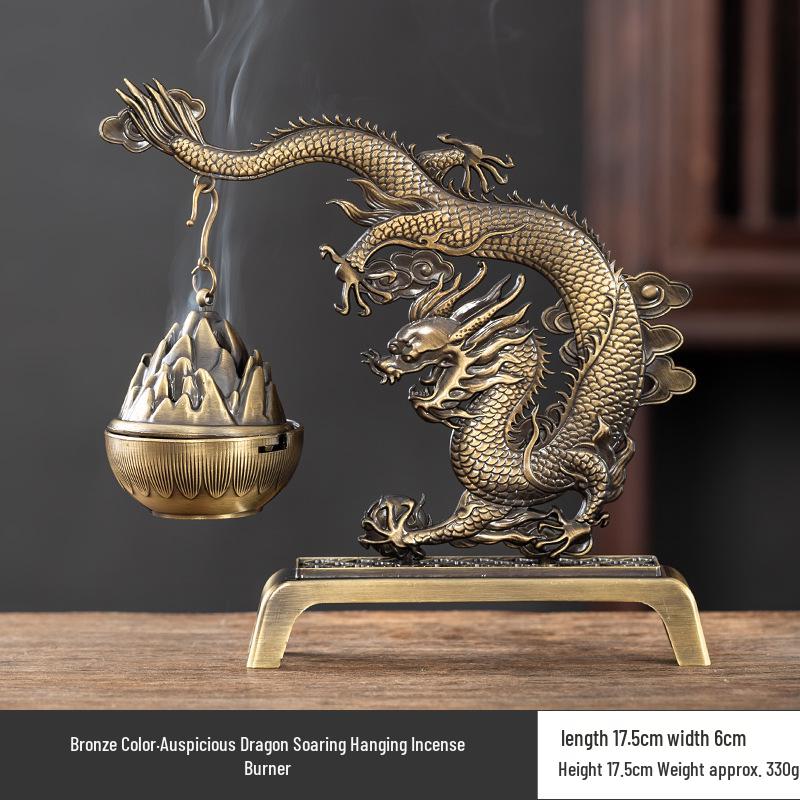Creative Boshan Hanging Incense Burner for Home Use - Tea Ceremony Ornament for Agarwood & Sandalwood Coil Incense