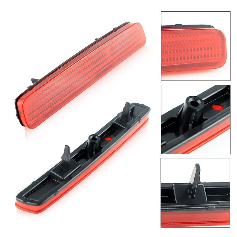 2pcs Rear Signal Light Shell Rear Bumper Reflector Light Shell No Bulbs For Toyota Prius V 2012-2017 Scion tC 2014-2016