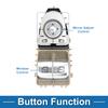 Power Window Switch No.2059050302 Window Control Switch for Mercedes-Benz C180 C200 C300 Beige