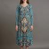 Women's Fashion Dress Spring V-neck Long Sleeve Dress