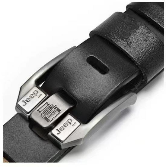 Men's Retro Genuine Leather Pin Buckle Belt - Casual Fashion Jeans Accessory