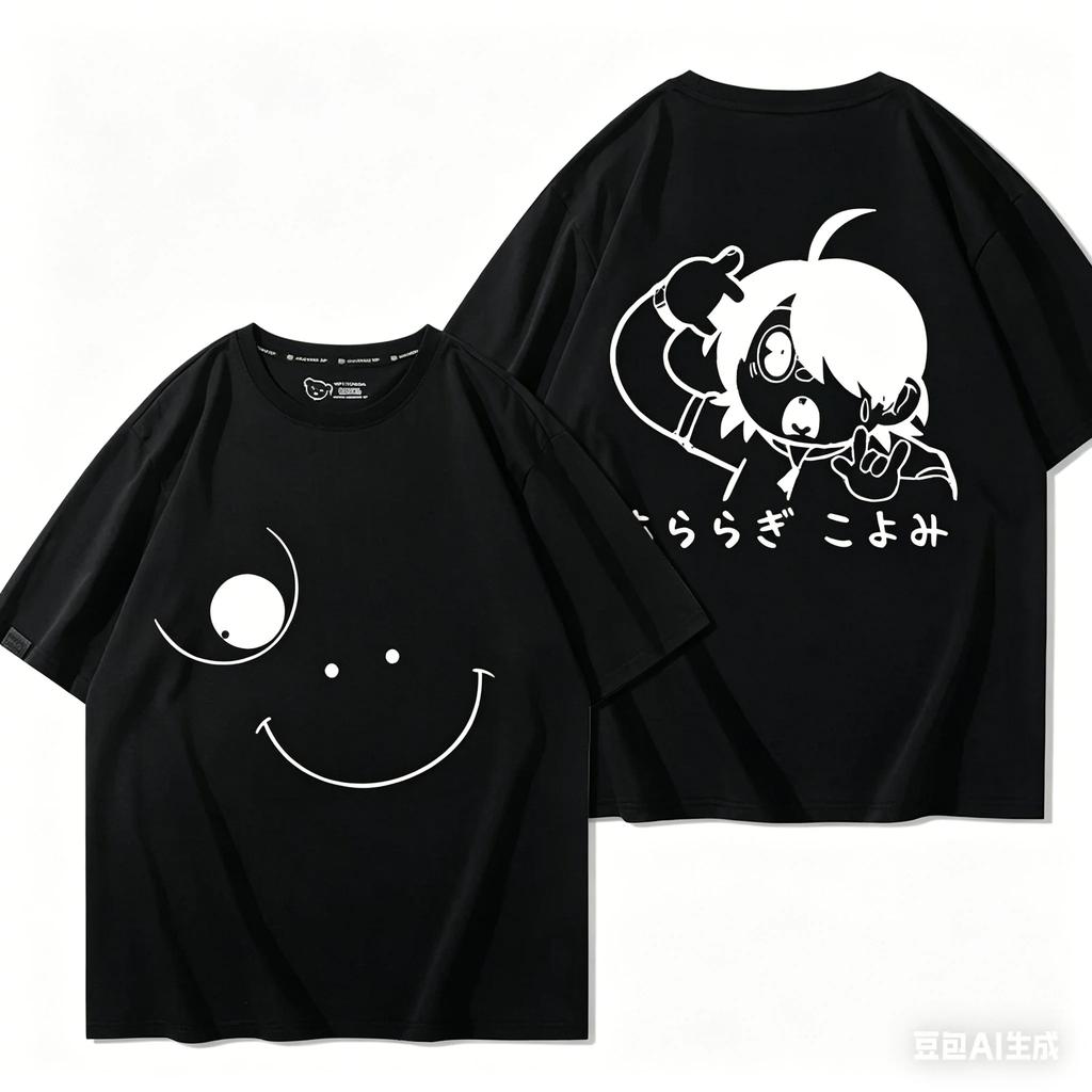 Monogatari Series Anime Lover Tshirt Year Round Clothing Personality Clothes Plus Size Unisex New Model Streetwear High Quality