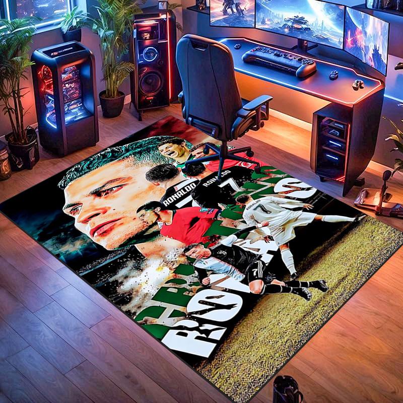 Cristiano's Legacy carpet Suitable for all seasons Living room and bedroom mats Dormitory decoration Doormat Fashion