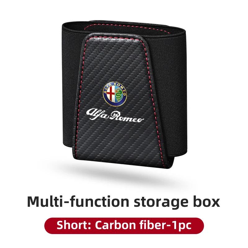 Autoaufkleber Für Alfa Romeo Auto Multifunktionale Aufbewahrungsbox Karten Handy Schlüsseltasche Selbstklebend Für Alfa Romeo 159 Giulietta G