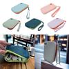 New Silicone Coin Purse Waterproof Multi-purpose Travel Pouch Solid Color Cosmetic Bag Women Girls