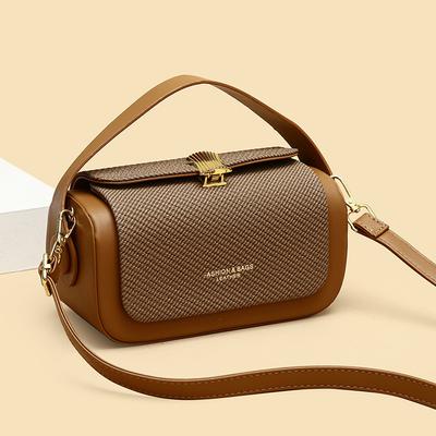Luxury Small Square Bag Women Spring Summer Crossbody Bag Fashionable Shoulder Purse with Premium Texture