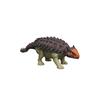 Mattel Jurassic World Brüllender Ankylosaurus Actionfigur, Dinosaurier-Spielzeug für Kinder, ca.. 25,5 cm lang, Ab 4 Jahren, Braun, JGB90
