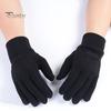 Insulated Winter Gloves 1 Pair Polar Fleece Men Women Warm Outdoor Cycling Driving Windproof Non-Slip Soft Thickened Cozy