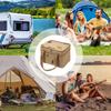 Campingausrüstung Aufbewahrungstasche Camping Aufbewahrungs-Organizer Tragetasche 30L Ergonomischer Griff Design Faltbare Reisetasche Wasserdicht Für Getränke Topf
