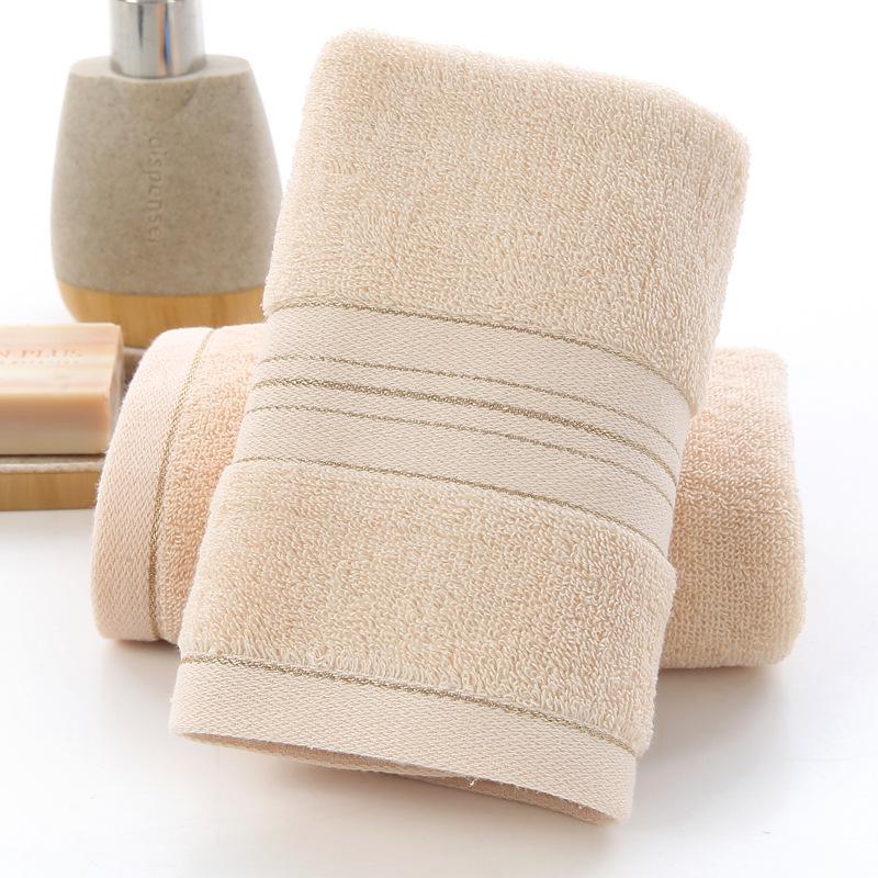 Soft & Thick Pure Cotton Towel - Absorbent & Quick-Dry for Face & Bathing