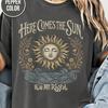 Boho Sonne, Old School Rockband Shirt, Comfort Colors, Trendiges T-Shirt, Retro Musik Shirt, Konzert T-Shirt, Vintage Rock Shirts, Geschenk T-Shirt