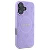 Guess Guhmp16Mpsapsmeu Iphone 16 Plus    6.7 Fioletowy/Purple Hardcase Saffiano Peony Classic Logo Magsafe
