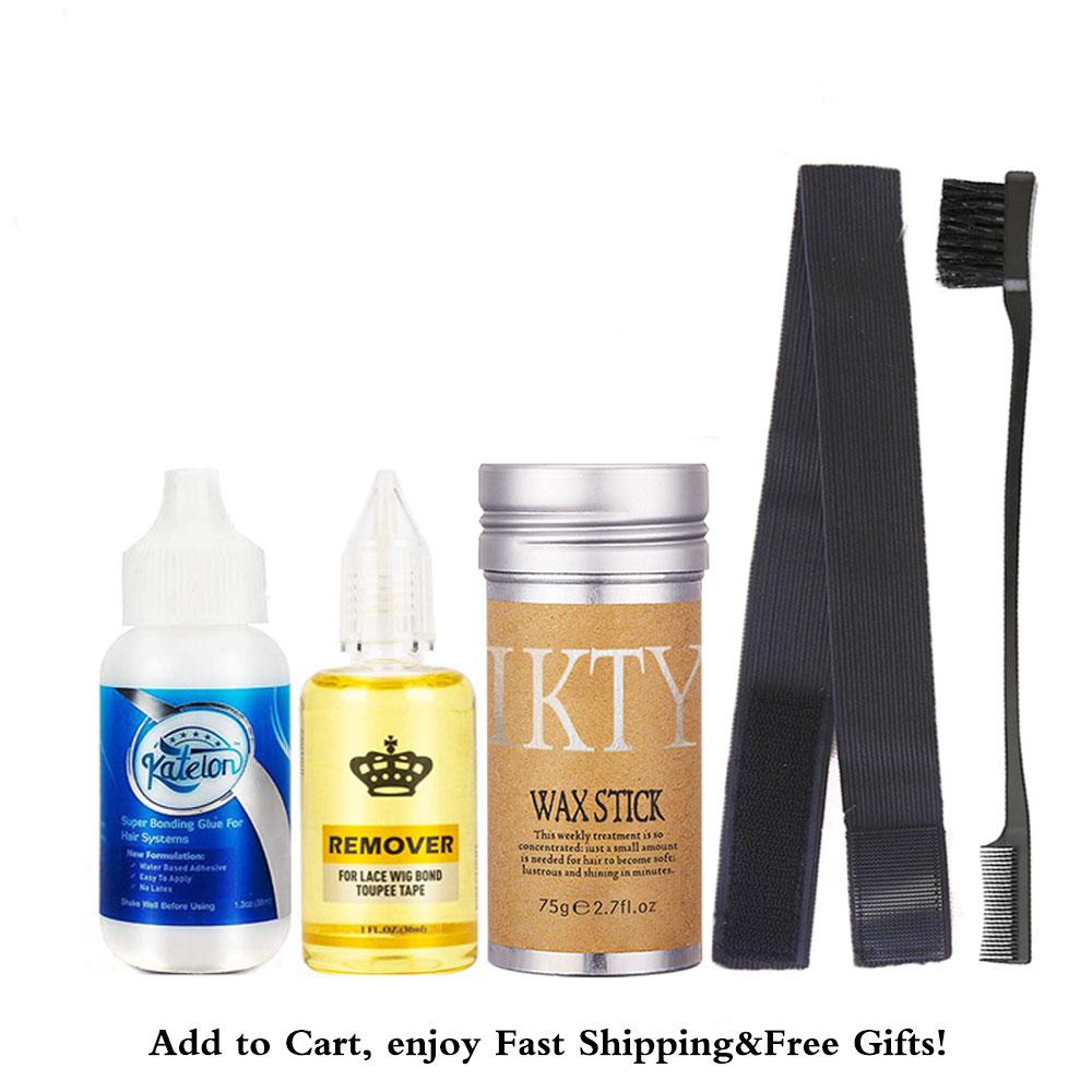 

Waterproof Lace Wig Glue For Lace Front Wig 38ml Liquid Adhesive Hair Glue Wax Stick For Wig Lace Tint Spray Elastic Melt Band