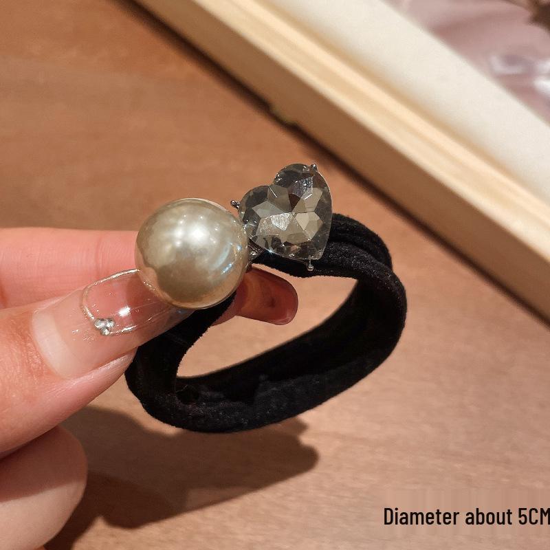 Premium Pearl Hair Ties: High-Elastic, New Small-Fragrance Style, Durable Hair Accessories