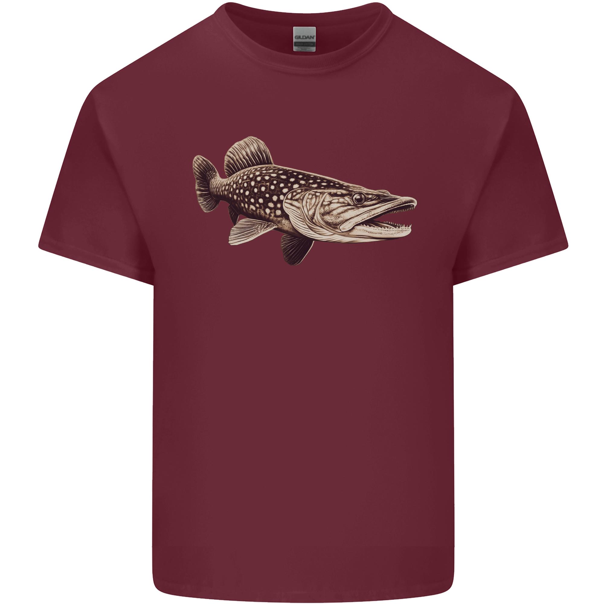 A Pike Fish Fishing FisherUnisex Unisexs Light Cotton TShirt S