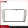 8 Zoll MIB3 Autoradio Rahmen Silberne Blende ABS Armaturenbrett CD Panel Zierleiste für VW Passat B8 2018+ Auto Head Unit Innenraum