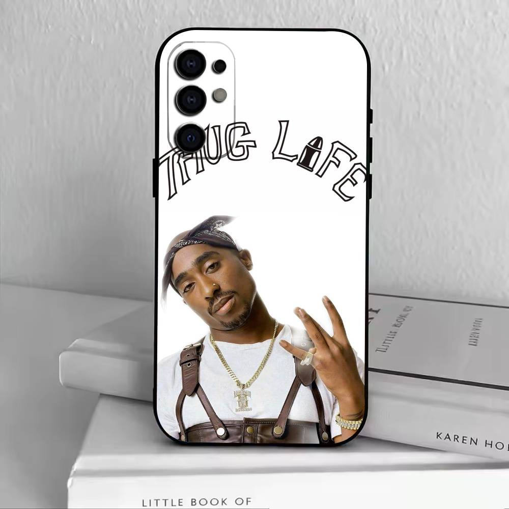 

2pac Tupac Shakur R- Rapper Phone Case Black Silicone Soft For Samsung S25,S24,S21,S22,S23,S30,Ultra,S20,Plus,Fe,Lite Samsung S23ULTRA5G