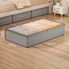 1pc Large Foldable Storage Bag With Handles, Visible Window Under Bed Reusable Box
