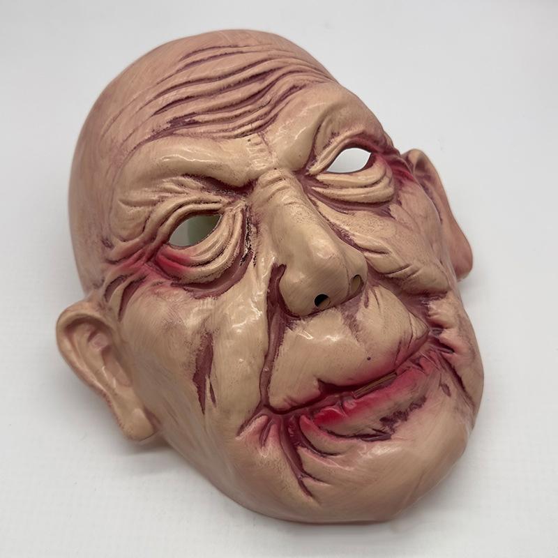 Halloween Horror Mask Spring-eyed Clown Vampire Skull Mask Script Kill Scary Scary Dress Up Props