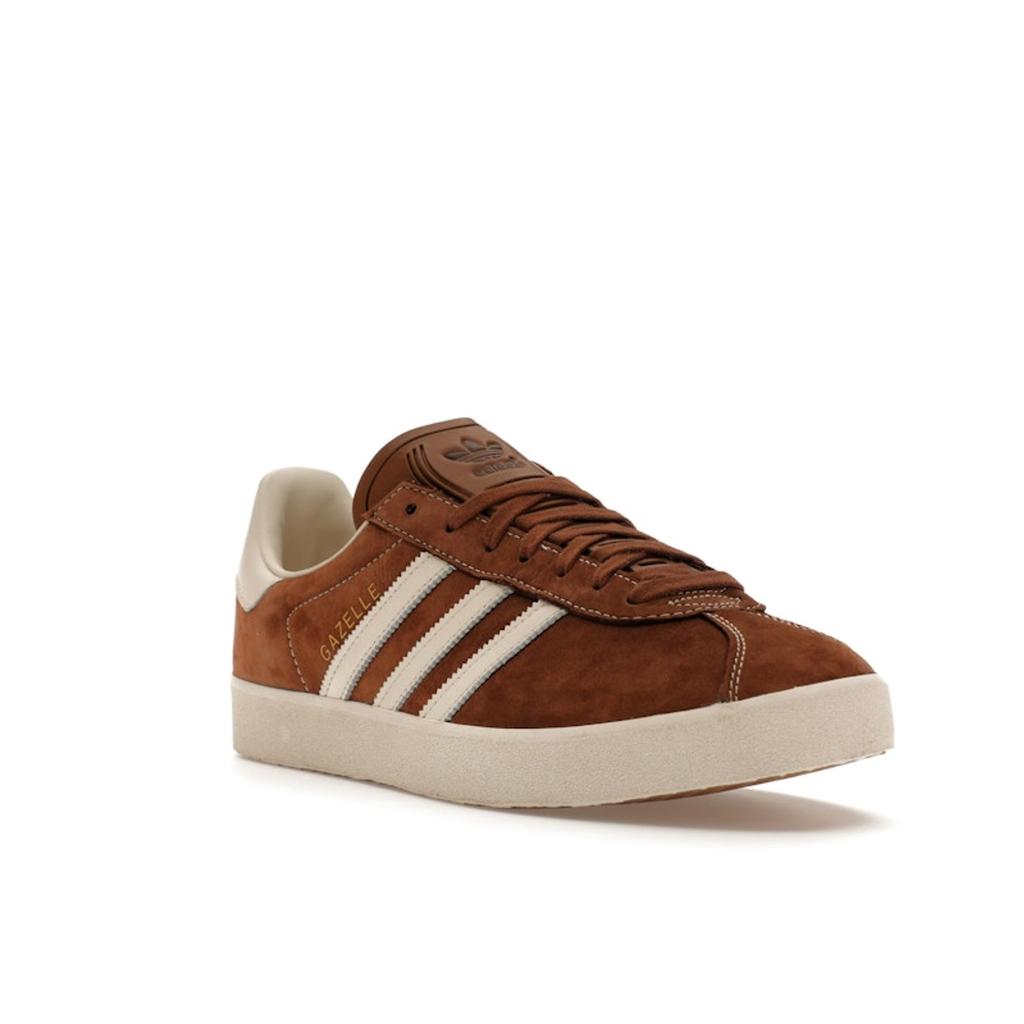 adidas Gazelle 85 Preloved Brown Men Sneakers Cloud-White Wonder-White IG5005