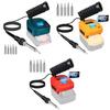 Professional Portable Cordless Soldering Iron with LED Status Display Overvoltage Protective for DIY and Technical Work