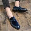 Mens Dress Shoes Men's  Leather  Skin Shoes for Men Elegant Casual Business Luxury Social Male Shoe